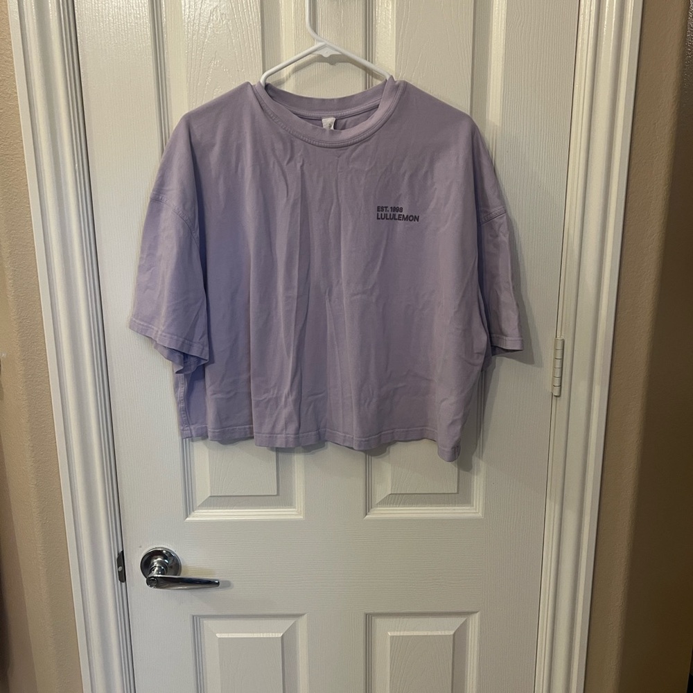 Lululemon Light Purple Tee